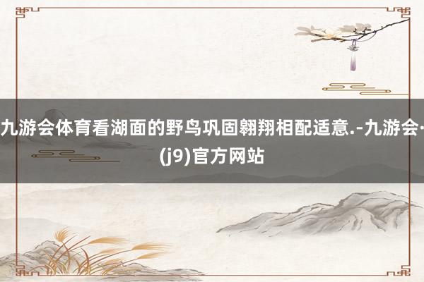 九游会体育看湖面的野鸟巩固翱翔相配适意.-九游会·(j9)官方网站