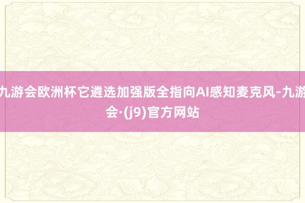 九游会欧洲杯它遴选加强版全指向AI感知麦克风-九游会·(j9)官方网站