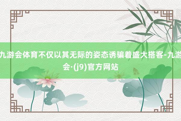 九游会体育不仅以其无际的姿态诱骗着盛大搭客-九游会·(j9)官方网站