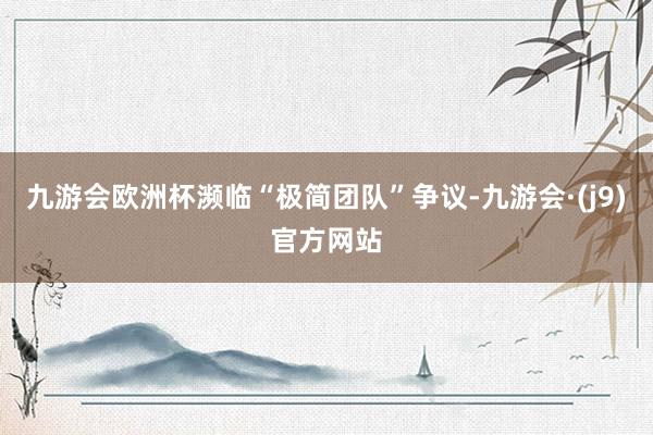 九游会欧洲杯濒临“极简团队”争议-九游会·(j9)官方网站