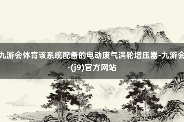 九游会体育该系统配备的电动废气涡轮增压器-九游会·(j9)官方网站