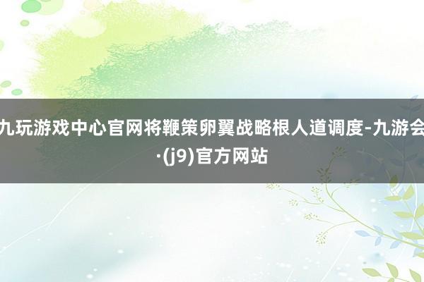 九玩游戏中心官网将鞭策卵翼战略根人道调度-九游会·(j9)官方网站