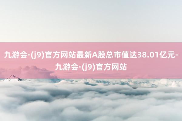 九游会·(j9)官方网站最新A股总市值达38.01亿元-九游会·(j9)官方网站